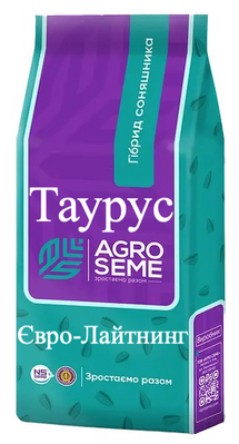 Насіння соняшника Таурус (AgroSeme) Під Євролайтинг СТАНДАРТ 2025р фото