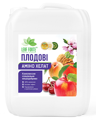 Мікродобриво LEAF FORTE Плодові, 10л фото