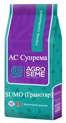 Насіння соняшника АС Супрема (AgroSeme) Під Гранстар СТАНДАРТ 2025р фото