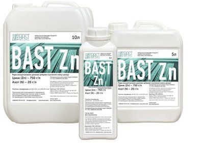 Микроудобрения на кукурузу BAST Zn (БАСТ Цинк) 5л